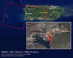 El martes 7 de enero la isla de puerto rico fue sacudida por dos sismos que han dejado hasta el momento un muerto y ocho heridos. La Nasa Se Moviliza En Respuesta A Los Terremotos De Puerto Rico Ciencia De La Nasa