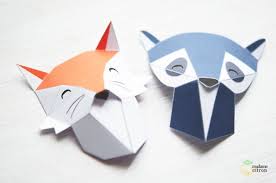 Diy Taxidermiste De Papier Trophees En Origami Origami Origami Animaux Trophee Animaux