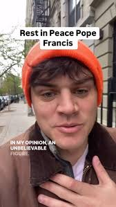 A big loss and the first world leader in a while I’m bummed to lose  #catholic #pope #rip