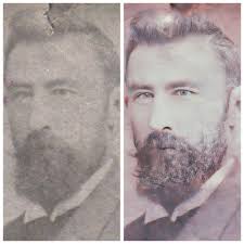 Francis Wickham's younger picture with a possible light cross-eye