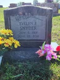 Evelyn Francis Karst Snyder (1919-2016)