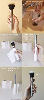 Best Trick To Clean Dry And Shape Your Makeup Brushes Clean Makeup How To Clean Makeup Brushes Makeup Brushes