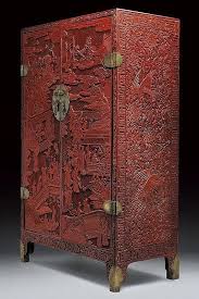 sold price a rare and important red lacquered cabinet june 6 0111 3 00 pm cest in 2021 antique chinese furniture asian decor dresser decor
