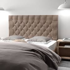 Cette tête de lit fait partie de notre collection de chambre à coucher bois cérusé. Headboard 160 160x118x8 Wood Fabric Diamanda Ebay