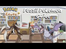 With fewer pokémon and a streamlined system that doesn't feature abilities and held items, these games focus on basic battling skills. Aerodactyl Location And All Fossil Pokemon Easy Guide In Pokemon Let S Go Pikachu Eevee Youtube