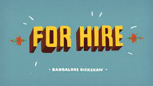 Bangalore India Rickshaw Animation For Hire Pinterest