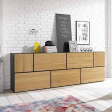 Betongrau trifft balkeneiche, grazile vitrine trifft solides sideboard, formgebung trifft funktionalität. Now By Hulsta Now To Go Wohnzimmer Set 7 Tlg Schiefergrau Natureiche Piolo