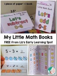 My Free Little Math Books Liz S Early Learning Spot Math Books Preschool Math Math Subtraction