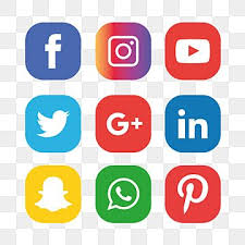 Social Media Icons Set Social Icons Media Icons Social Media Icons Png And Vector With Transparent Background For Free Download In 2020 Social Media Icons Social Media Icons Vector Social Icons