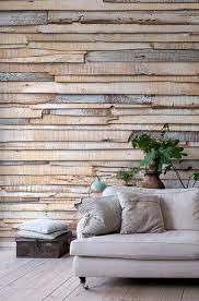 Home Dzine Whitewashed And Weathered Wood Panels Wood Pallet Wall Wood Paneling House Design