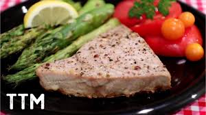 (*if your steaks are thicker than one inch, you will need to cook it for longer to achieve medium well). Baked Tuna Steak Easy Cooking Youtube