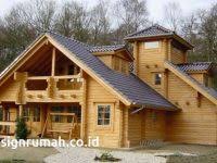 Rumah kayu sederhana modern minimalis. 100 Contoh Desain Rumah Kayu Terbaru Design Rumah