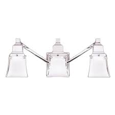 Maybe you would like to learn more about one of these? Hampton Bay 3 Light Chrome Vanity Light With Etched Glass Shades The Home Depot Canada
