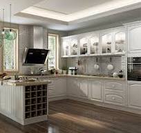 SANTOPOVA Fitted La Cuisine Complet Thailand Modern Black Kitchen Cabinets