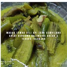 Gulai merupakan masakan khas indonesia yang terkenal dengan kuah santan yang gurih dan cita rasa pedas. Icetanggo Resepi Gulai Ikan Sembilang Salai Bersama Belimbing Buluh Terung Telunjuk