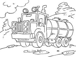 Tanker Truck Coloring Page Loads More Trucks And Cars To Chose From At Http Www Coloringpages4u Com