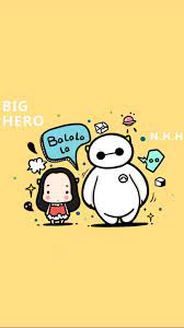 2 download gambar kartun lucu dan imut terbaru. Baymax Kartun Imut Wallpaper Ponsel