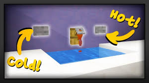 minecraft how to make a working sink