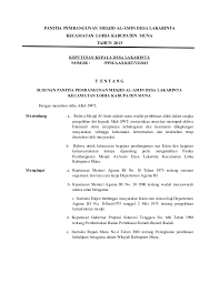 Contoh surat undangan rapat terbaru untuk rapat desa, perusahaan, rt rw, sekolah, dinas resmi, semi block style, kantor, guru, osis, meeting kerja, dll. Contoh Surat Undangan Rapat Panitia Pembangunan Masjid Bagi Contoh Surat