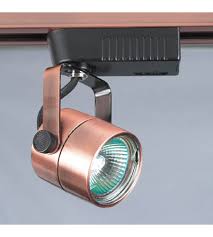 Plc Lighting Slick 12v Track Fixture In Copper Tr28 Cp