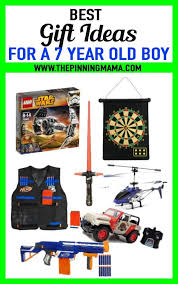 From engraved baseball bats to personalized flashlights, beach towels, race track playmats, and puzzles, we have gift ideas for boys that have their names all over them. Best Gift Ideas For A 7 Year Old Boy The Pinning Mama
