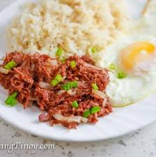 Corned Beef Silog Panlasang Pinoy Recipe Corned Beef Recipes Corn Beef Silog Silog Meals