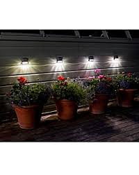 Plastic solar powered led fence post cap. Outdoor Lighting Garden Light Ideas Jd Williams