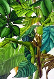 Pin By Karmon French On Tropical Inspire Tropical Art Tropical Leaf Decor Botanical Art