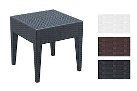 Clp Design Side Table Miami 45 X 45 Cm Made Of Plastic Https Www Amazon Co Uk Dp B00m7g9w0y Ref Cm Sw R Pi Dp X Qkds Rattan Rattan Furniture Side Table