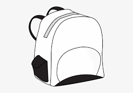 Black and white backpack clipart. Backpack Clipart Black And White Backpack Clipart Black And White Vector Png Image Transparent Png Free Download On Seekpng