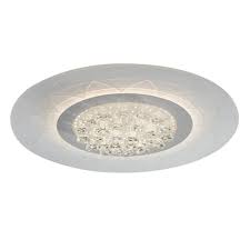 Plafoniera Barocco Himalaya Led Integrato Bianco In Metacrilato D 50 Cm Prezzi E Offerte Online Leroy Merlin
