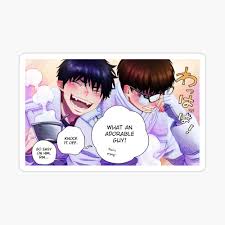 Rin and Yukio Okumura Manga Panel - Adorable Guy Poster for Sale by  CelestiaKnight | Redbubble