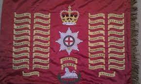1st Battalion Coldstream Guards Regimental Colours Coldstream Guards Military Flag Military Units
