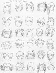 But who's to say short hair isn't attractive in anime or otherwise? Short Medium Long Hairstyles Tipshow To Draw Anime Hair Picture Hairdesign Find More Hair Design At How To Draw Anime Hair How To Draw Hair Anime Hair