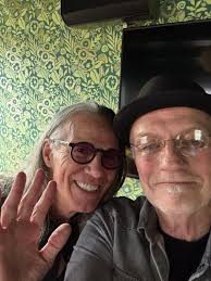 Great to see and hear my pal and co-producer @musicyoda Mark Prentice  playing with @john_cowsill and @vickipetersonofficial at  @riversiderevivalnashville for the @rootsradiowmot @americanafest show!  Great songs and wonderful performances!