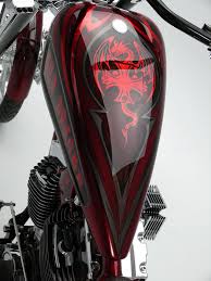 Black And Red Motorcycle Paint Jobs Red Dragon House Of Thunder Custom Motorcycle Paint Jobs Motorcycle Painting Motorcycle Paint Jobs
