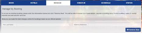 Change Flight Date Manage My Booking