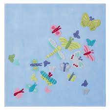 Kinderteppiche kinderzimmer haba erfinder für kinder haba.de teppich blumenplanet. Haba 3088 Kinderteppich Sommerfalter 140 X 140 Cm Haba Mytoys