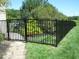 4 Foot Black Chain Link Fence Gate Aluminum Sadler Fence And Staining Aluminum Fence Iron Fence Fence Prices