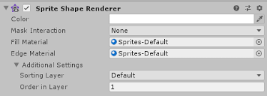 Unity Manual Sprite Shape Renderer