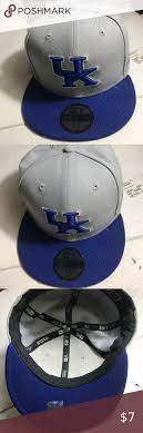 Kentucky Wildcats New Era Fitted Hat 7 1 2 Grey Fitted Hats New Era Fitted New Era