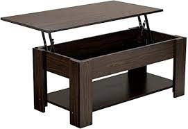 What are some popular product styles within coffee tables? Amazon Com Yaheetech Lift Up Top Coffee Table With Under Storage Shelf Modern Living Room Furniture Espresso Furniture Decor