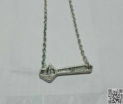 Items Similar To Wrench Necklace Personalized Friendship Necklace On Etsy Friendship Necklaces Necklace Arrow Necklace