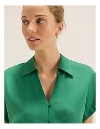 Review Poppy Shirt in Fern Green