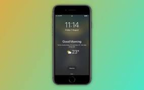 Drag the slider to turn off your iphone. How To Set Up And Use The Good Morning Screen In Ios Appletoolbox