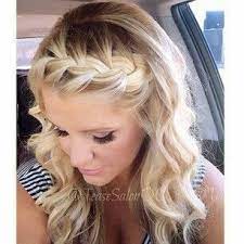 Trenza Con Ondas Hair Styles Bridesmaid Hair Pretty Hairstyles