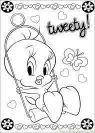 Santa christmas s for kids6853. Tweety 47 Coloring Page For Kids Free Tweety Bird Printable Coloring Pages Online For Kids Coloringpages101 Com Coloring Pages For Kids