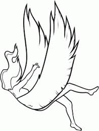 How To Draw A Falling Angel Step By Step Concept Art Fantasy Free Online Drawing Tutorial Added By Dawn Angel Drawing Fall Drawings Falling Angel Drawing