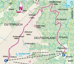Wanderkarte Allgaeuer Blumentour Soeller Alpe Wanderweg Wandern Wanderung