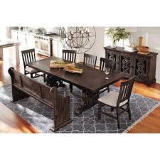 Choose from contactless same day delivery, drive up and more. Charthouse Rectangular Dining Table 4 Side Chairs And Bench Charcoal Value City Furniture An Dining Room Sets Rectangular Dining Table Dinning Room Tables